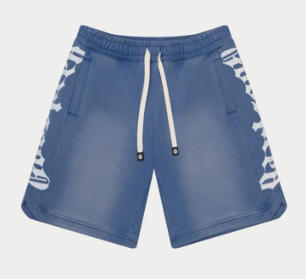 Godspeed Courtside Shorts Blue Tie Die
