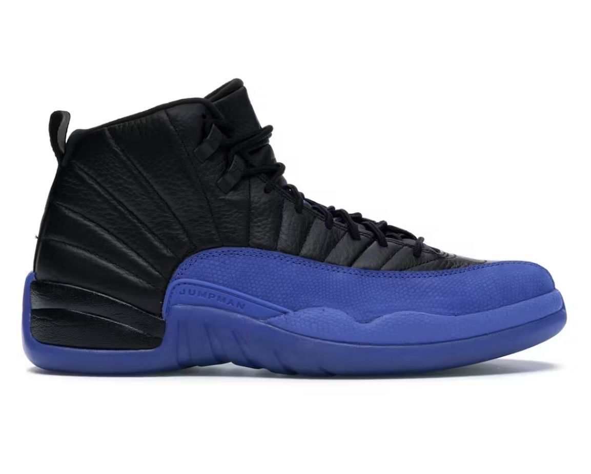 Air Jordan 12 Black Game Royal