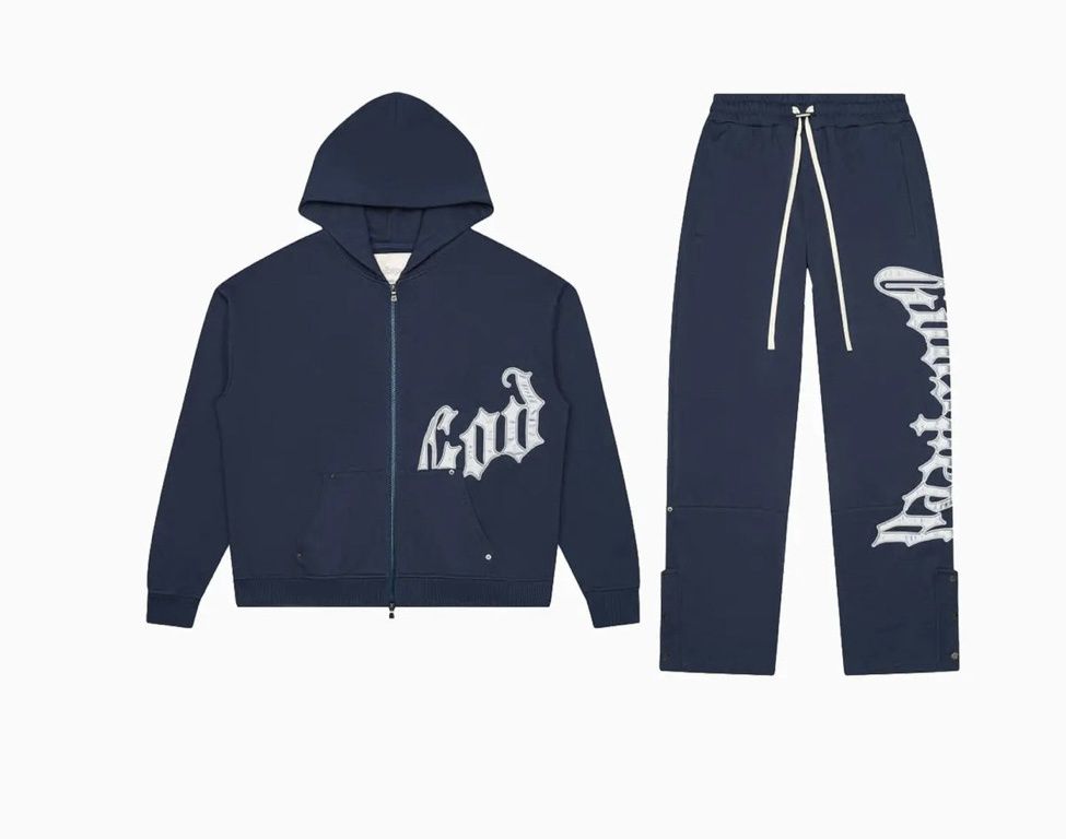 Godspeed OG Logo Sweatsuit Navy/Silver