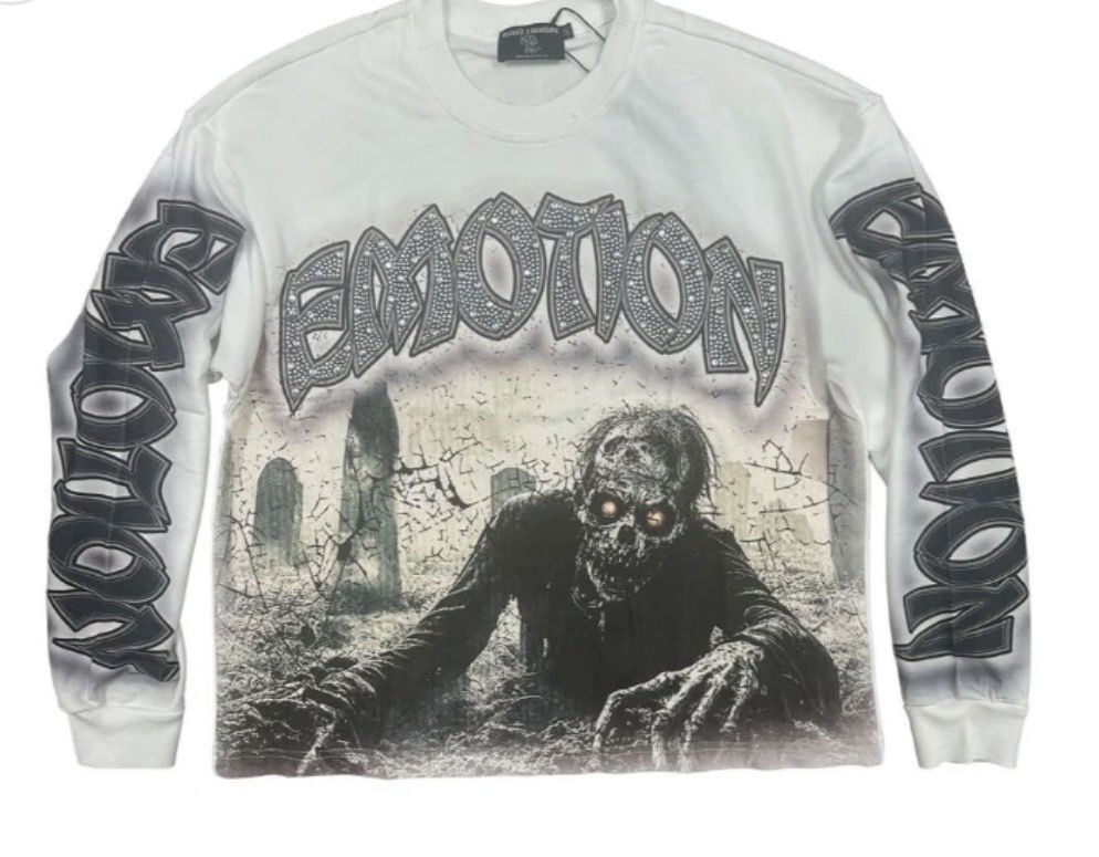 Mixed Emotion White Resurrection Long Sleeve