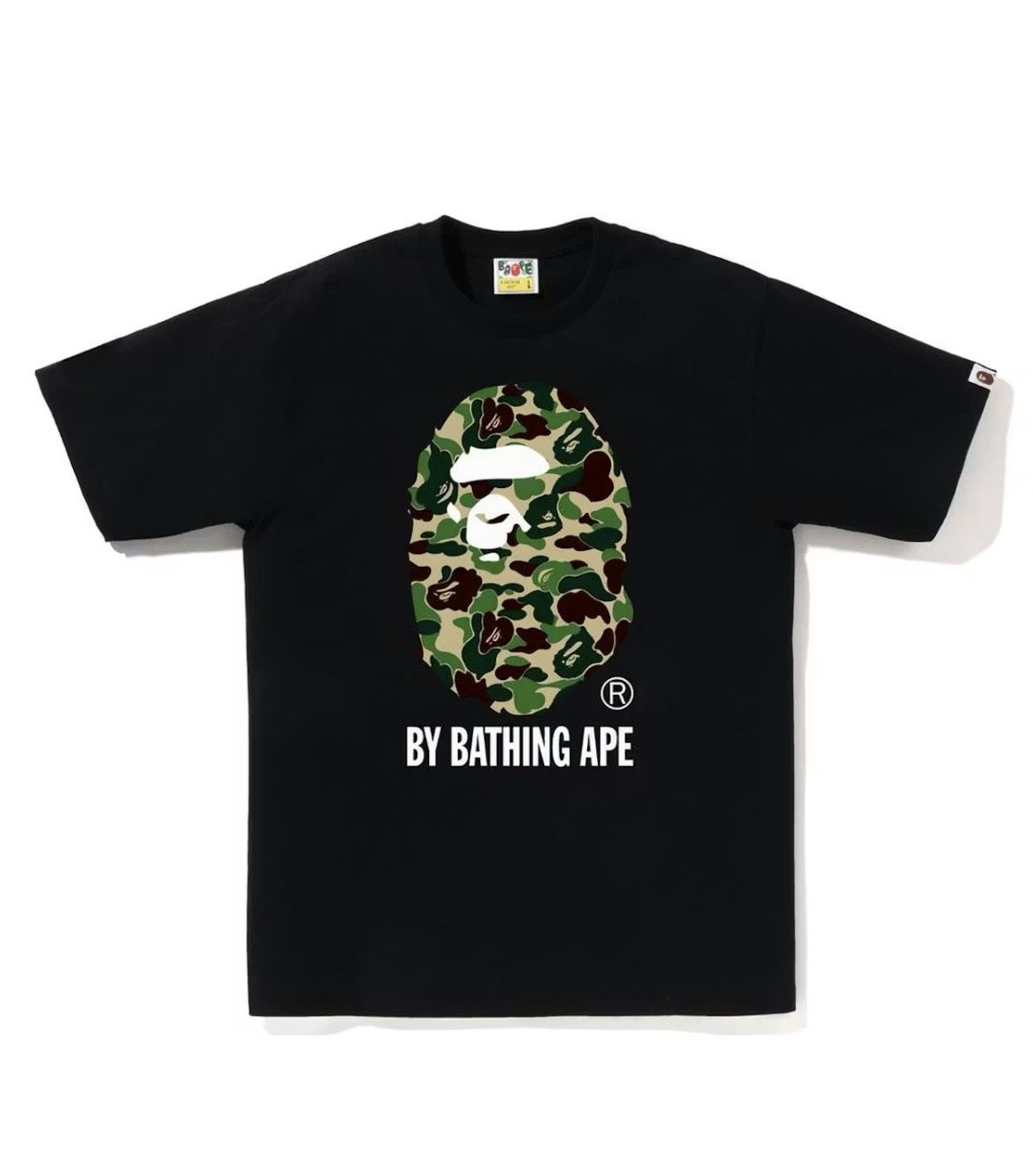 Bape Abc Camo By Bathing Ape Tee Black Green