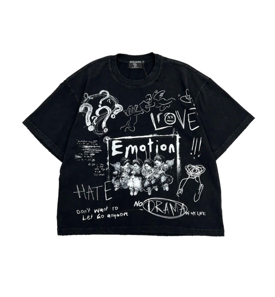 Mixed Emotions Chaos Black Tee