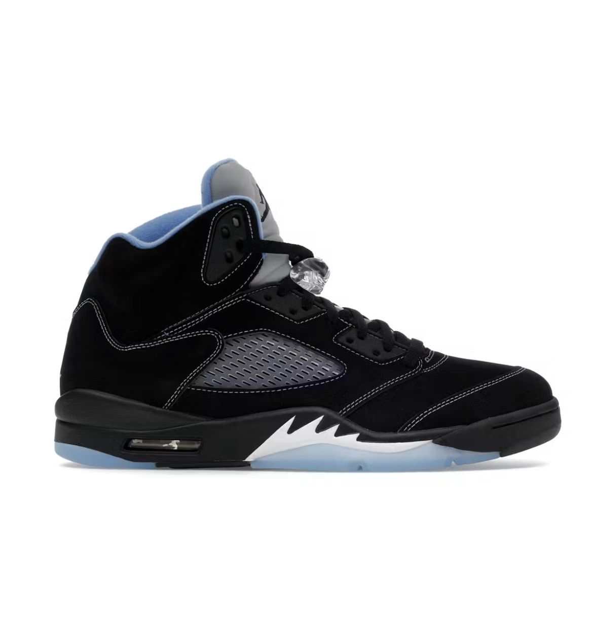 Air Jordan 5 Black University Blue