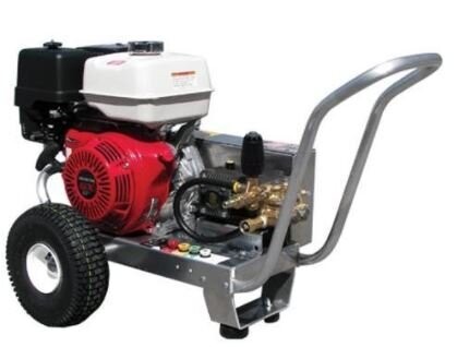 PRESSURE PRO EAGLE II Series  4000 PSI @ 4 GPM.  HP PUMP.  BELT DRIVE.  HONDA ENGINE.