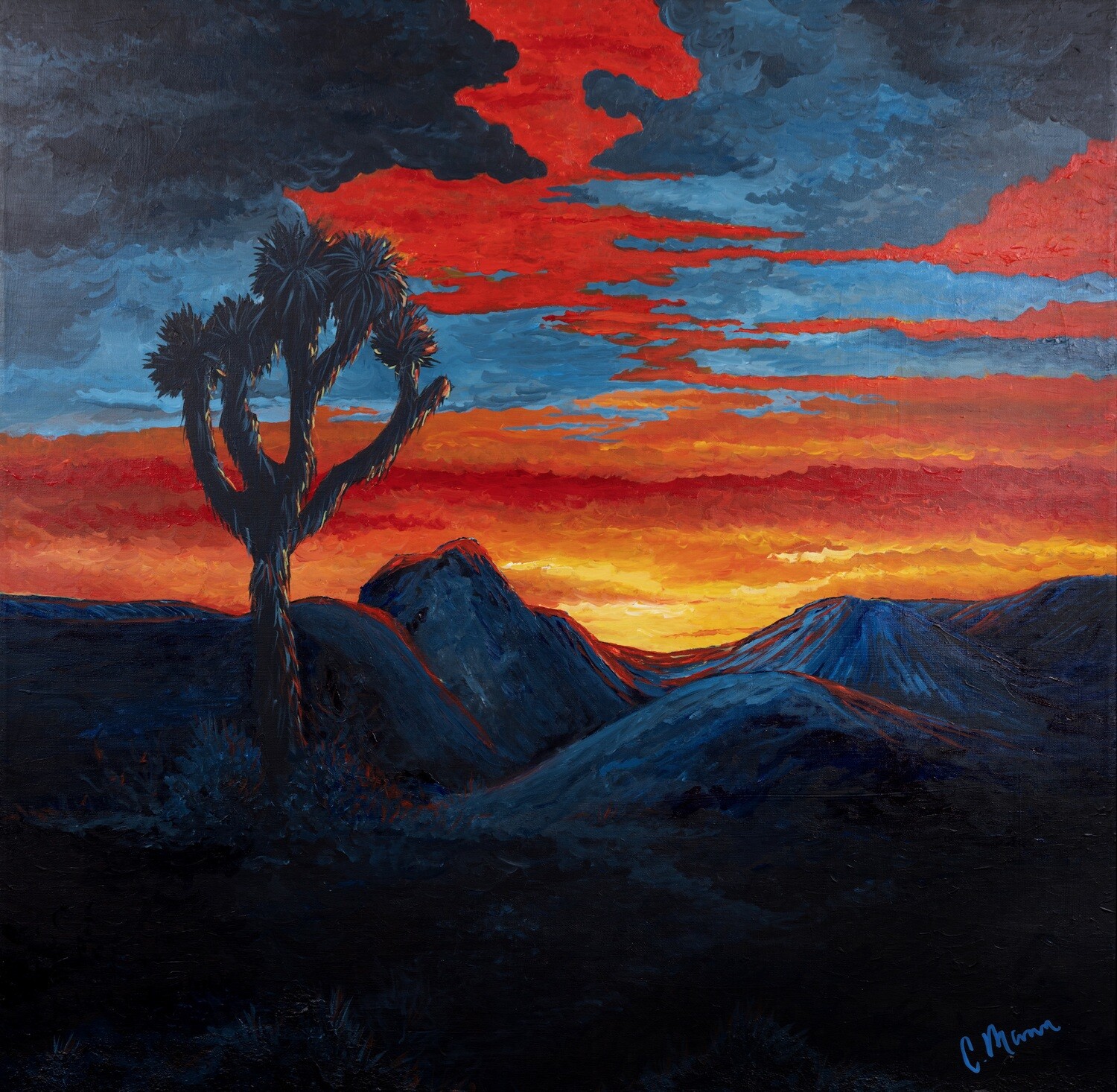 'Sunset Silhouette' SOLD