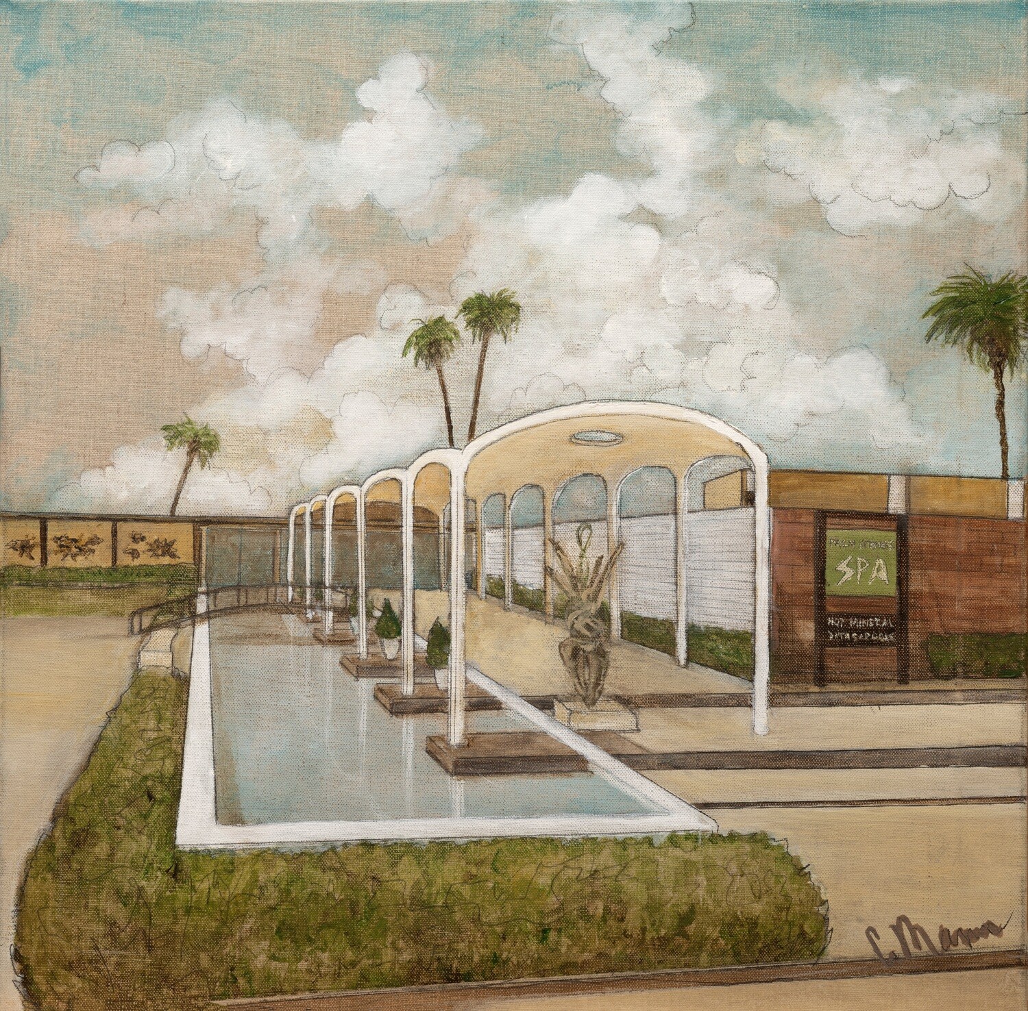 'The Colonnade' 16x16