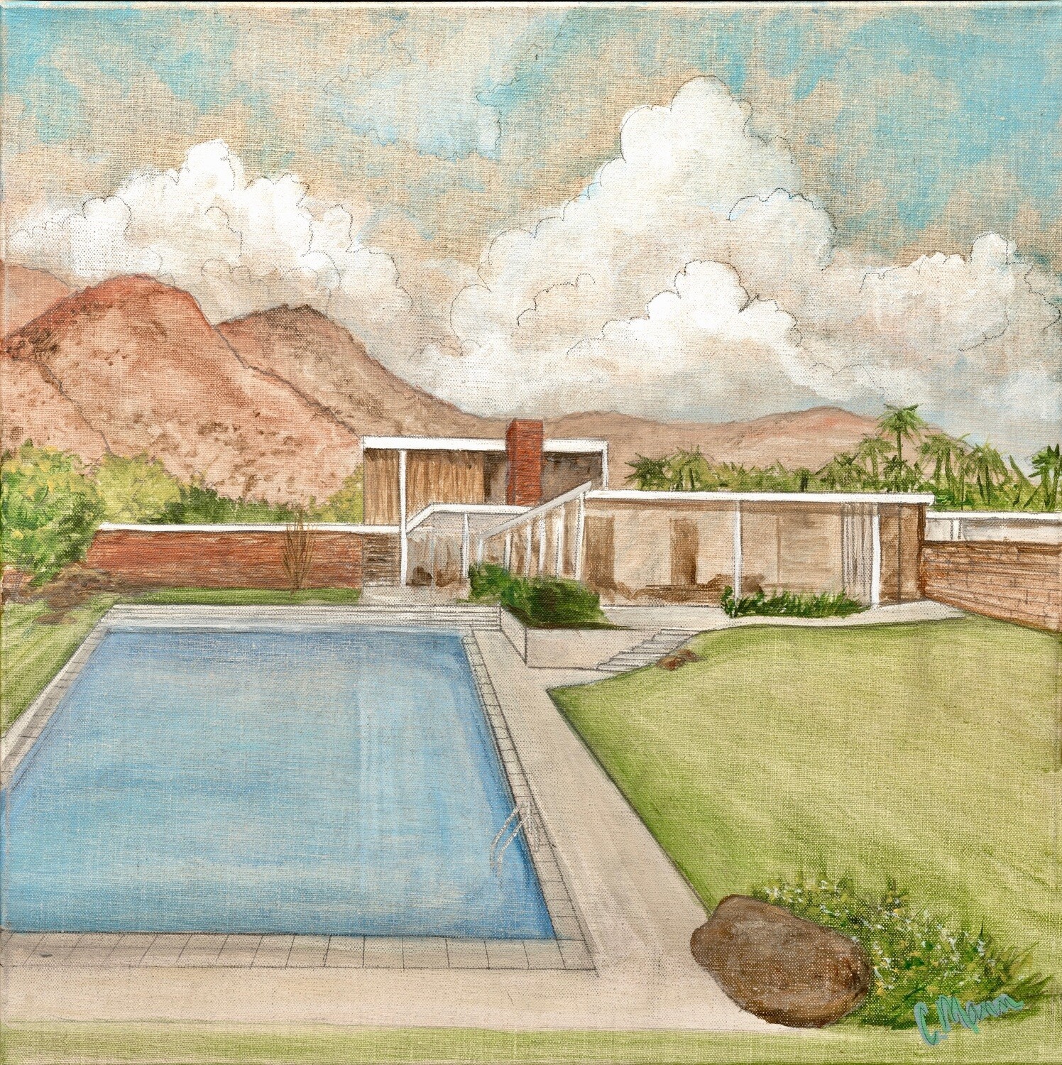 'Kaufmann Desert Home' 16x16