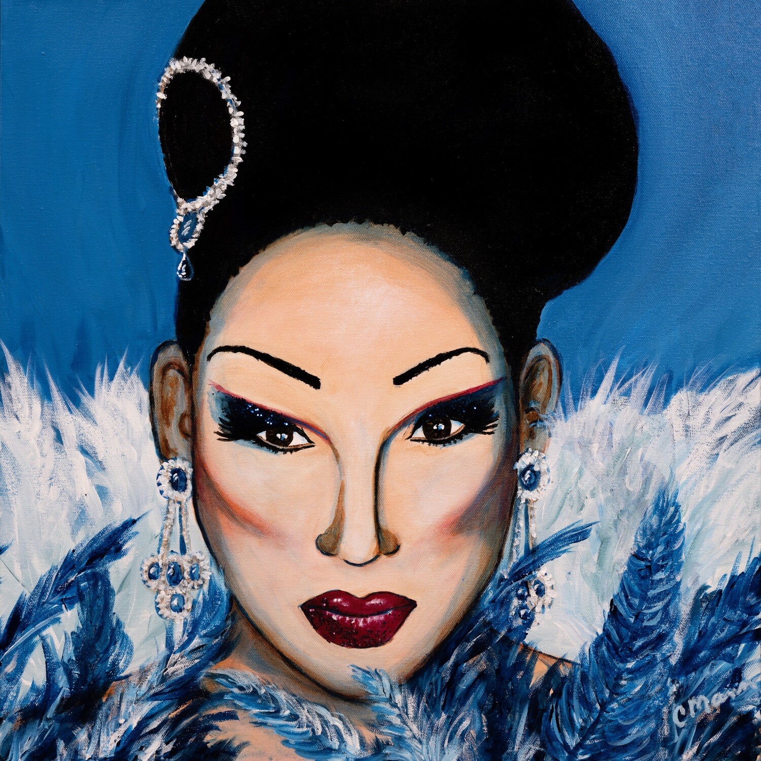 'Chyna Nicole in Blue'