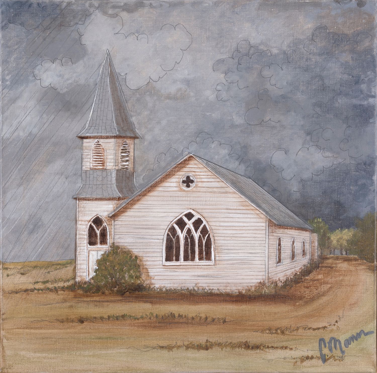“Little White Church’ SOLD “Little White Church’ SOLD