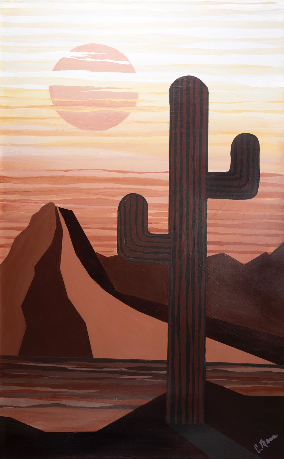 “Desert Shadows’ 4x5.5 notecards (bundle of 10)