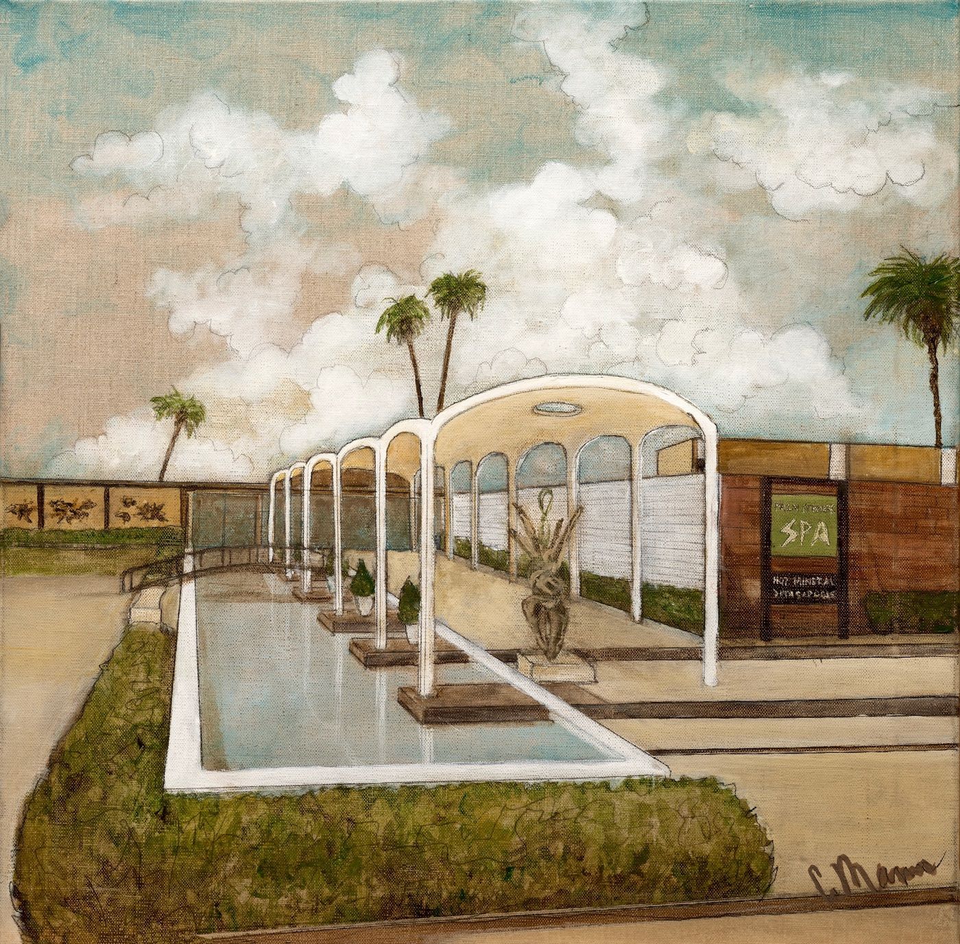 'The Colonnade' 10x10