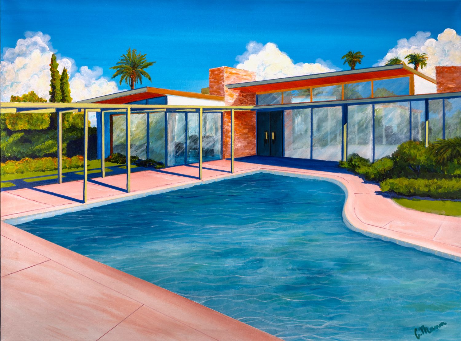 'Dive in with Frank' 11x14 reproduction