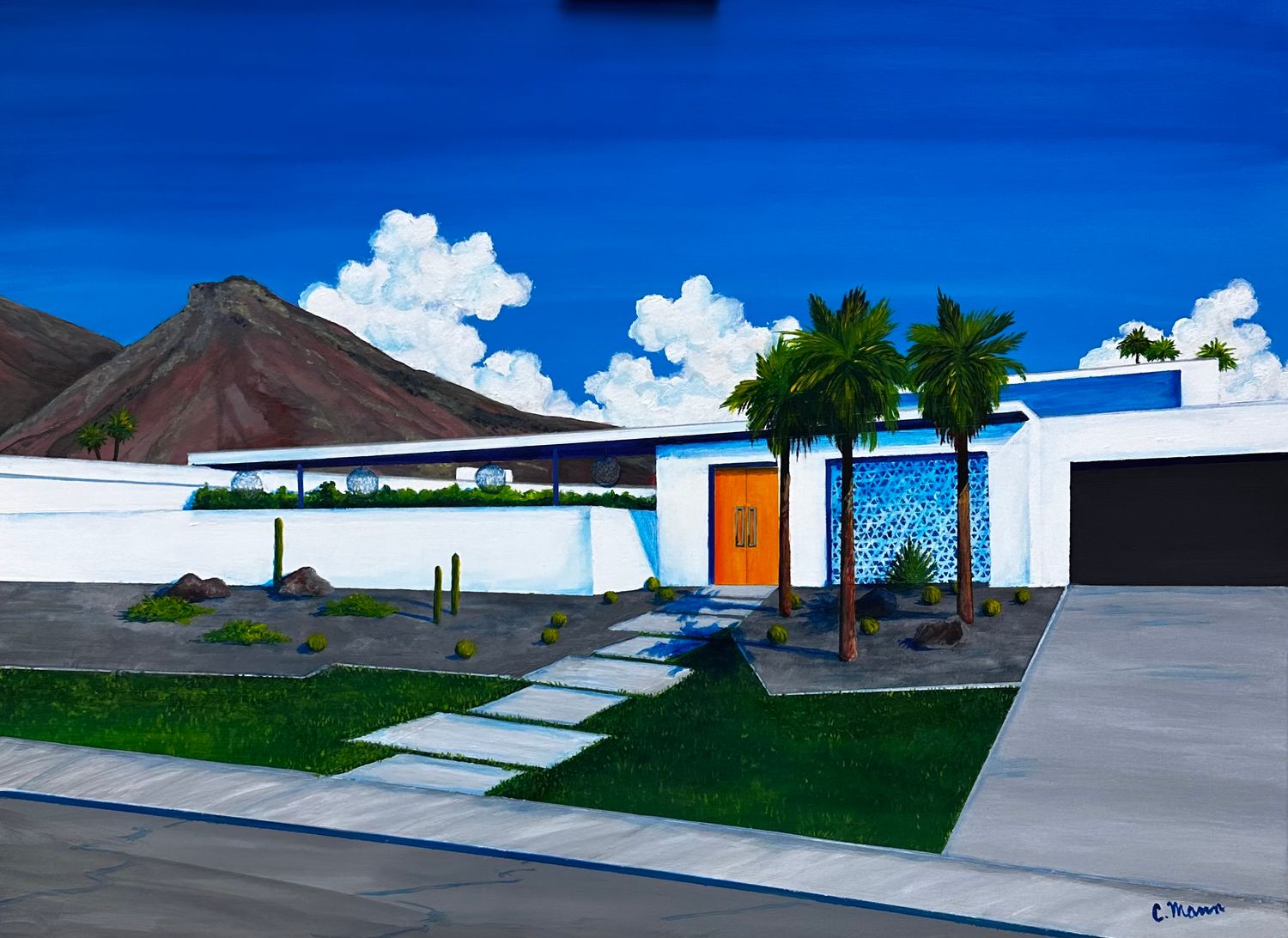 Las Palmas Commissioned Art SOLD