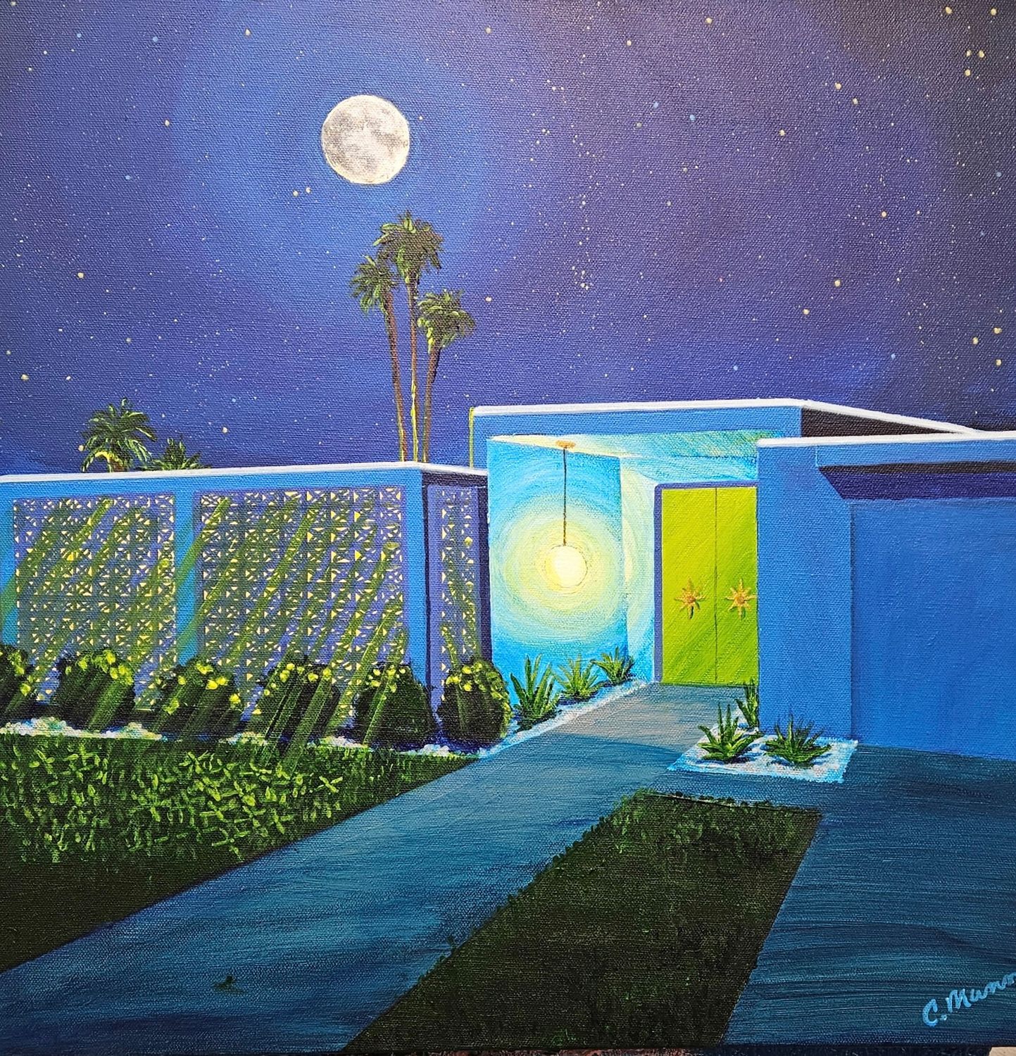 'Moonlit Doorway' SOLD