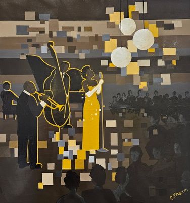 'Nightlife Shadows #2' SOLD