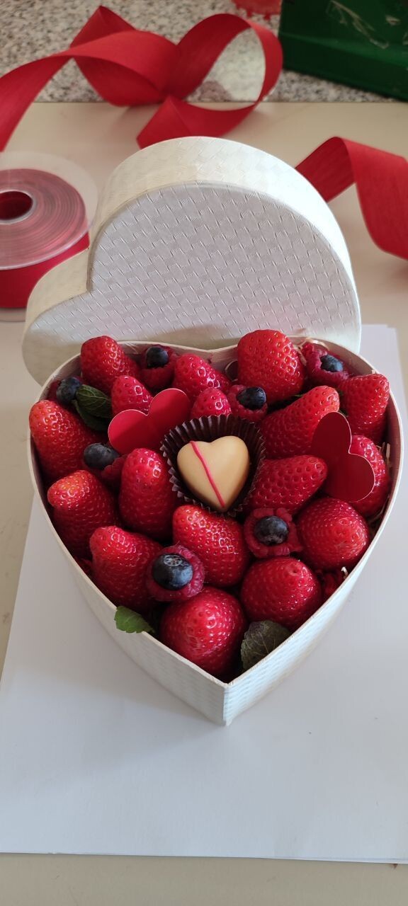 Cuore dolce fragola