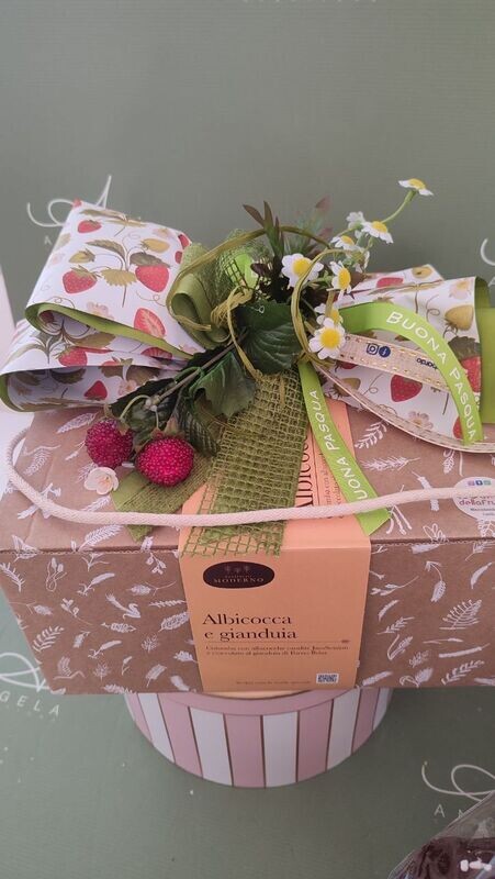 Panettone di grani antichi con Packaging