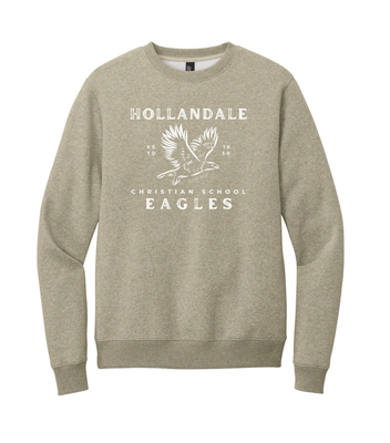 HCS Washout Eagle Crewneck - Front Print