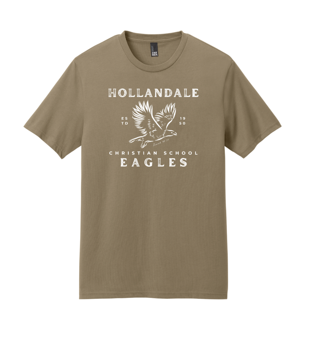 HCS Washout Eagle Tee - Front Print