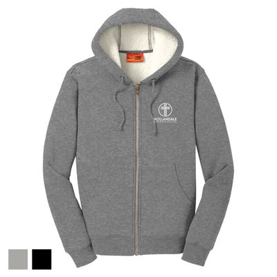 Sherpa Lined Full Zip Jacket