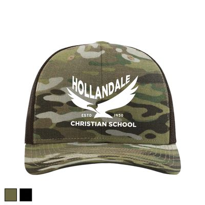 Richardson 112 Trucker Cap - Camo