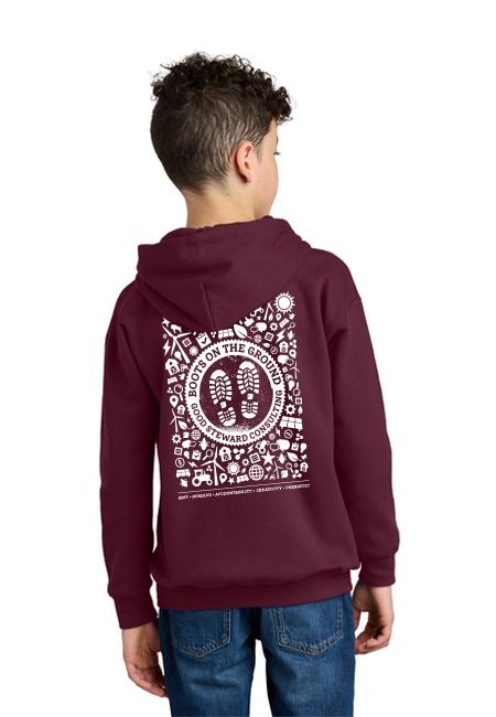 Gildan Youth Midweight Hoodie - #1