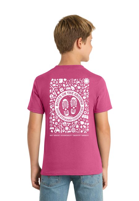 Port and Co youth blend tee - #1