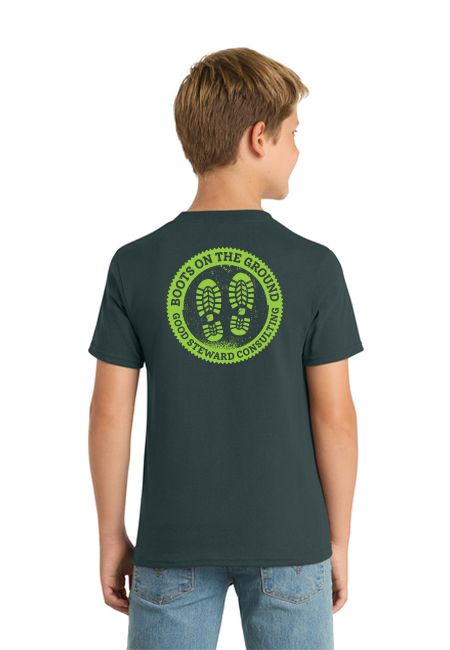 Port and Co youth blend tee - #5