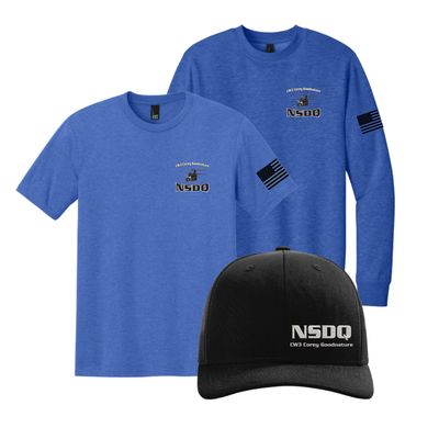 District Crewneck, District Tri Tee & Richardson 112 Cap