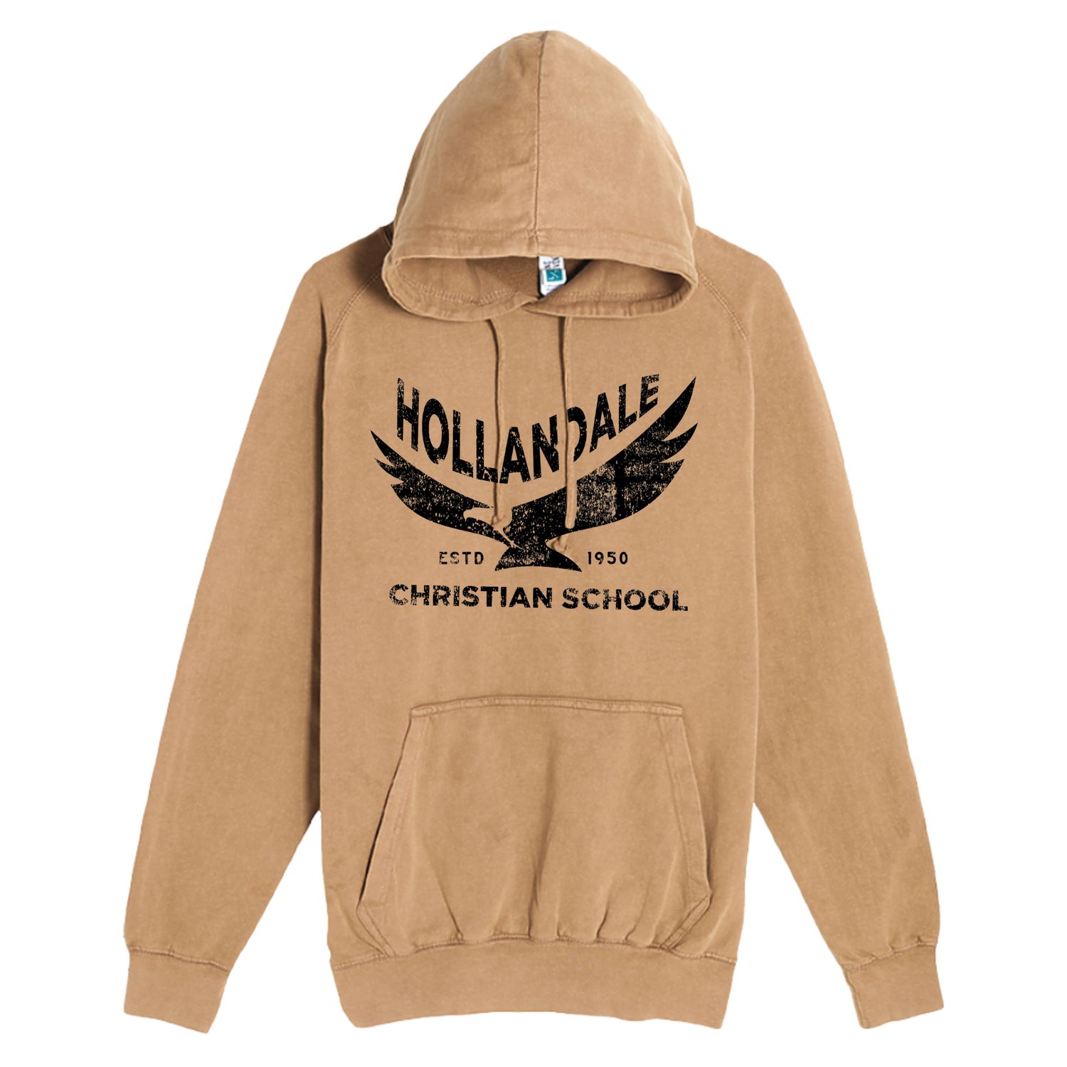 Lane Seven Acid Washed Hoodie