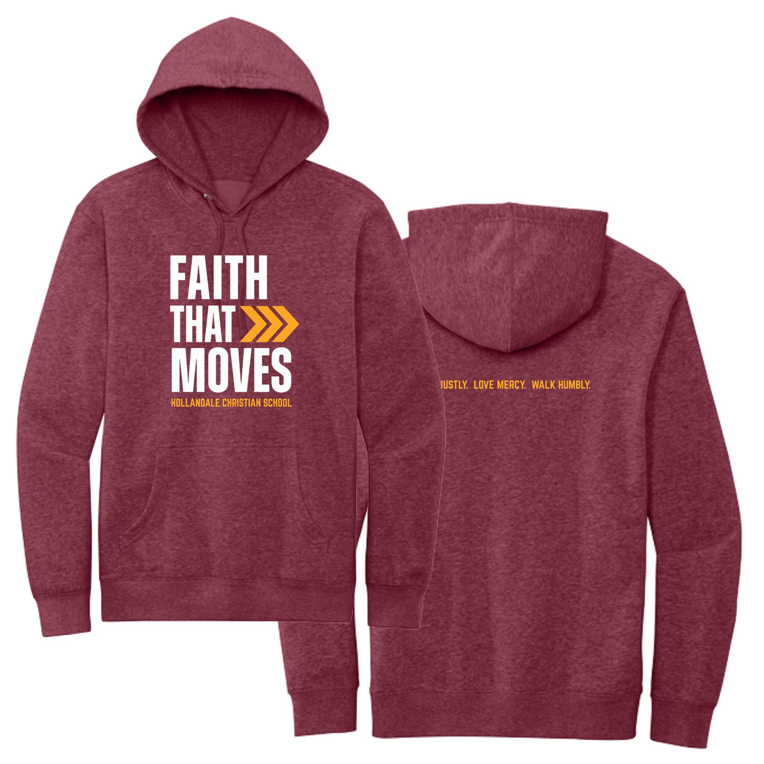 District VIT Fleece Theme Hoodie