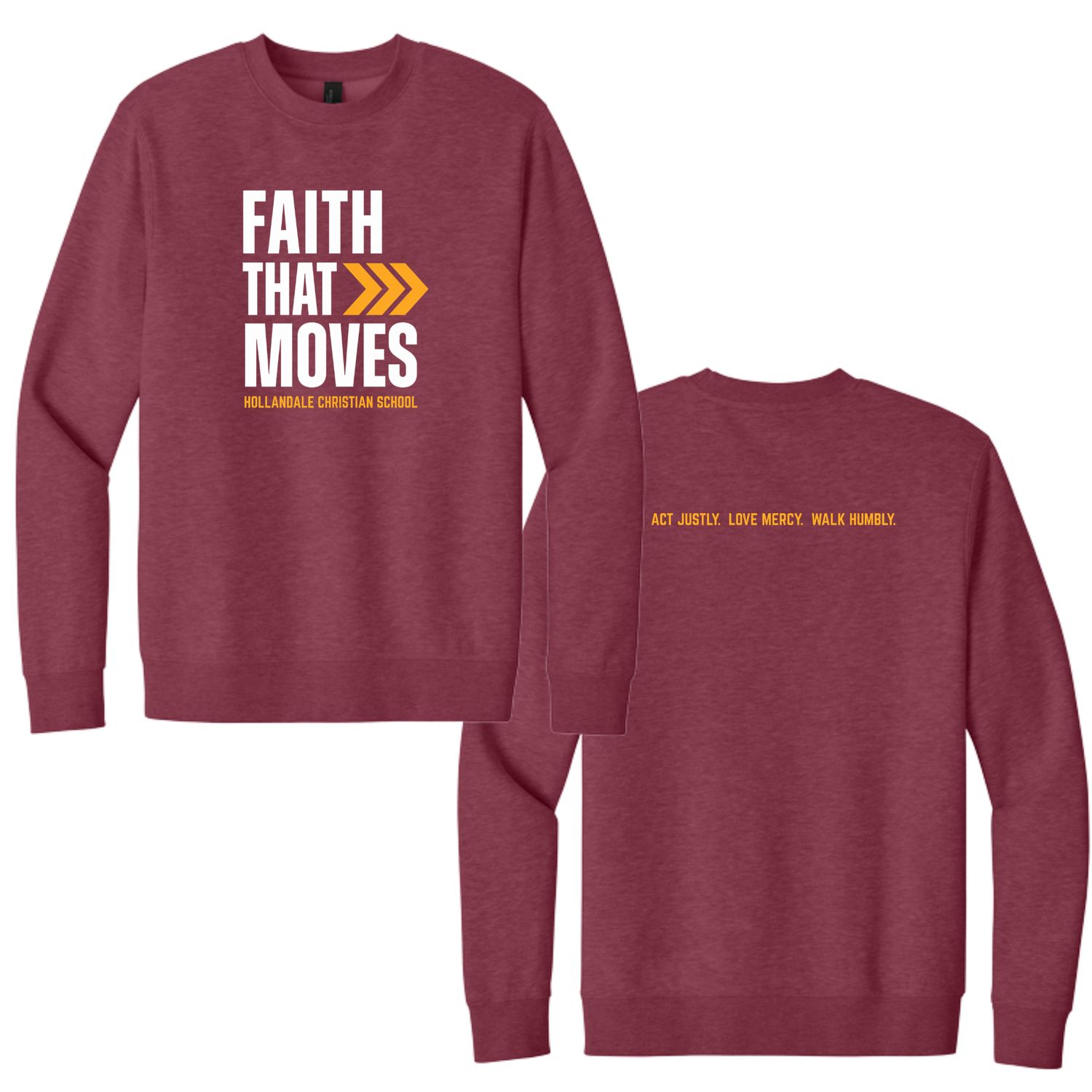 District VIT Fleece Theme Crewneck
