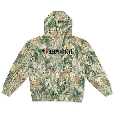 Cotton Collective Heavyweight Hoodie Camo Hoodie