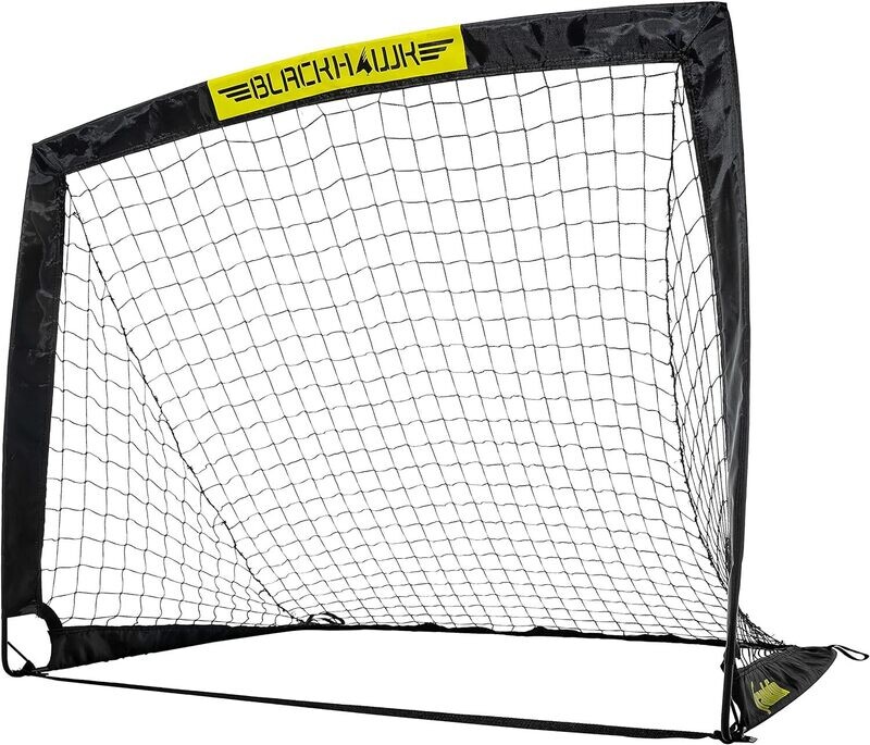 Franklin Sports Blackhawk Soccer Goal 4'X3'' Portable Adult + Kids