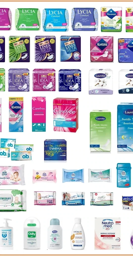 Assorbenti e igiene intima