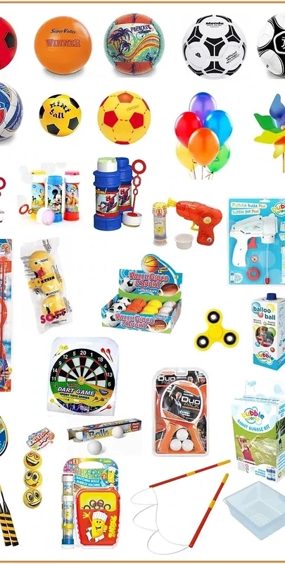 Giochi, bolle e palle