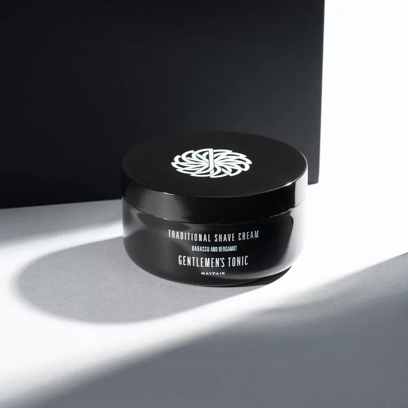 Gentlemen&#39;s Tonic Traditional Shave Cream- 125g