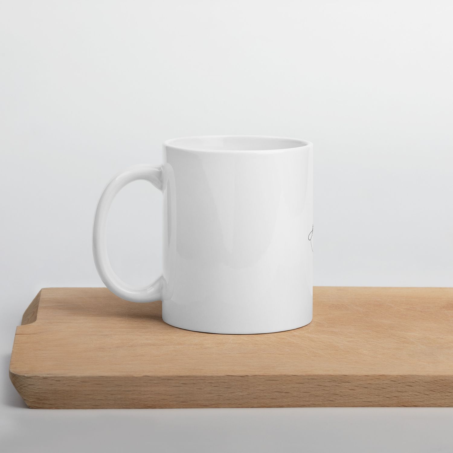 Andreas Co. White Glossy Mug