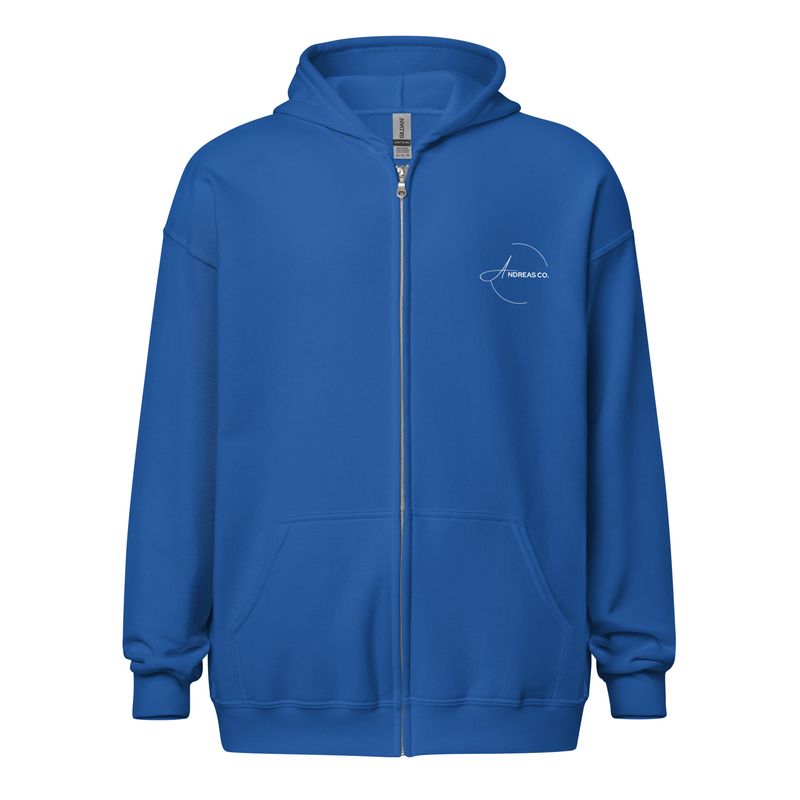 Andreas Co. Unisex Heavy Blend Zip Hoodie