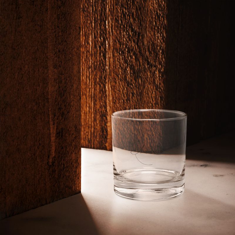 Andreas Co. Rocks Glass