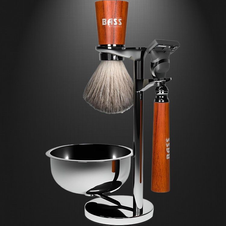 Bass Classica Shave Set with Soap Bowl