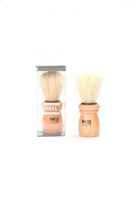 Bass SB12 Beechwood Deluxe Shaving Brush with Natural Bristles
