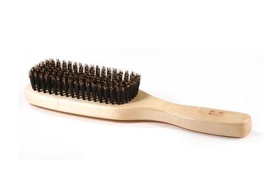 R.S. Stein 105 Maple Wood 9 Row Wave Hairbrush with Firm Natural Bristles