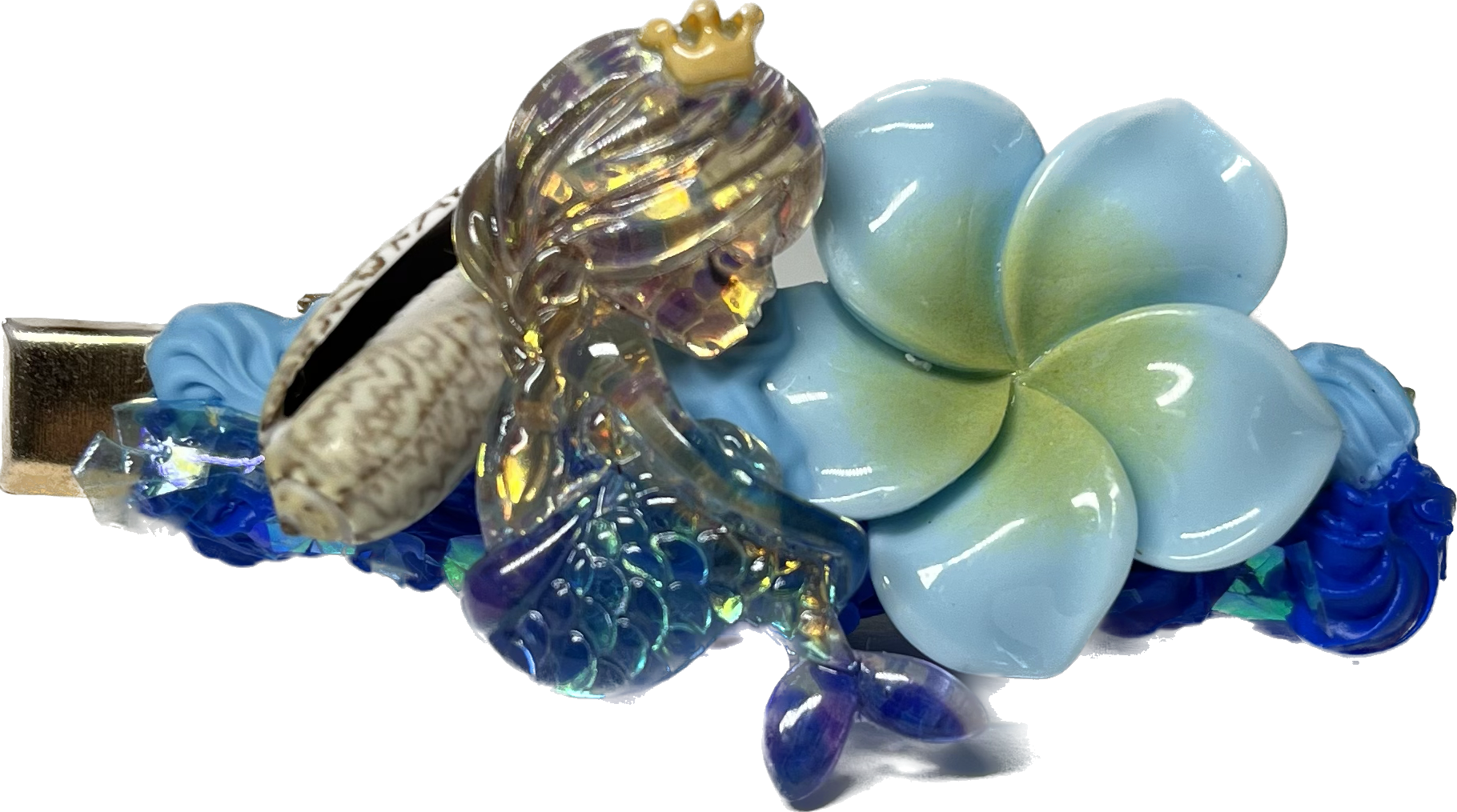 Resting Mermaid Hair Clip