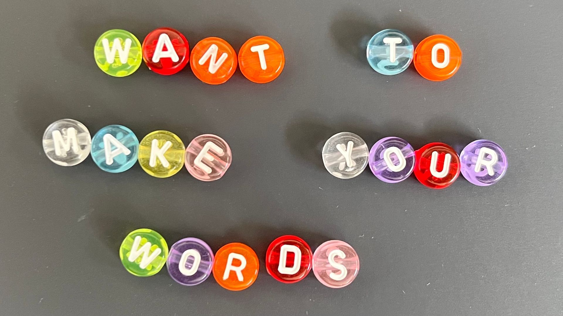 Letters & Numbers