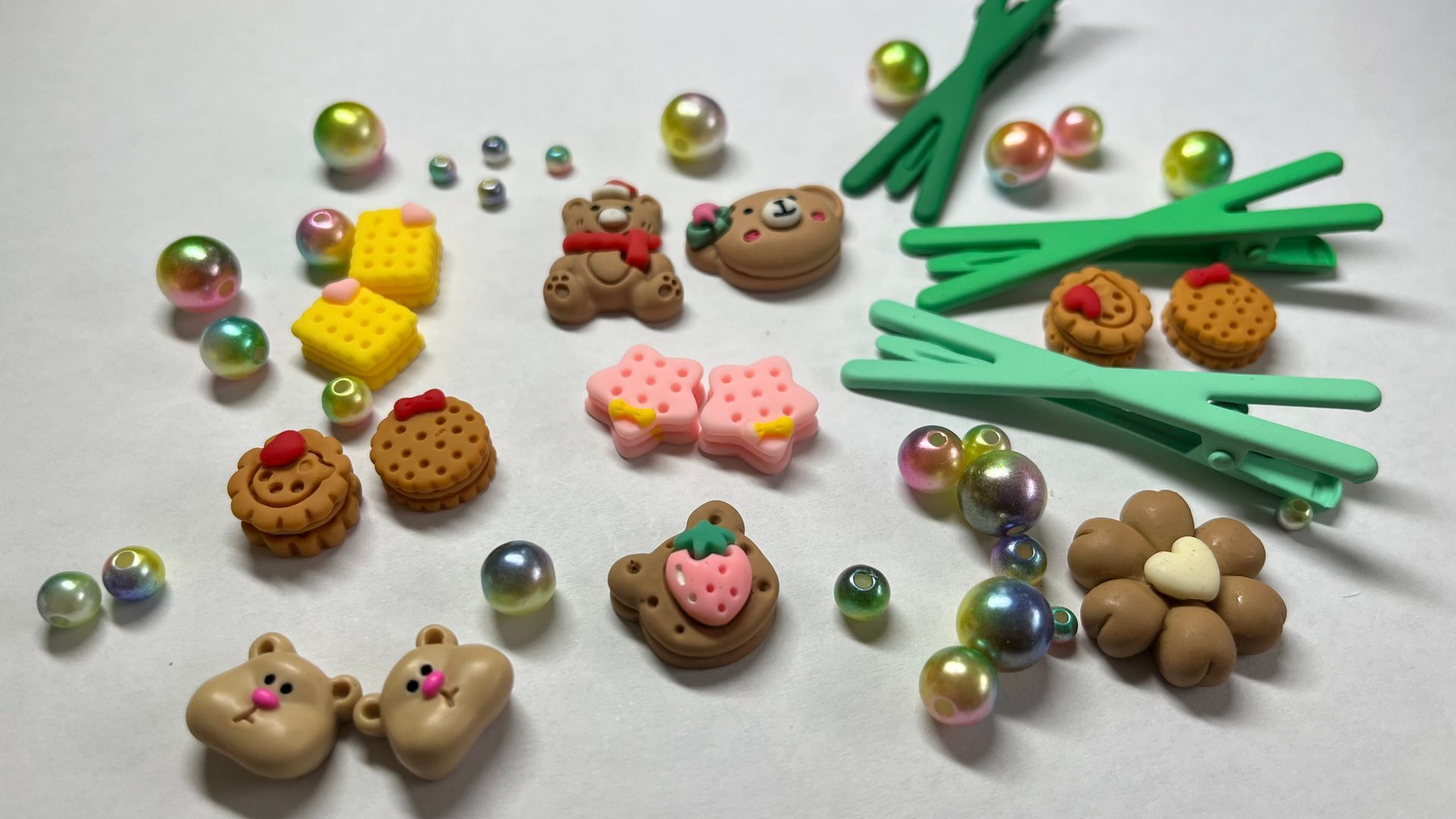 DIY Cristmas Hair chips set 2