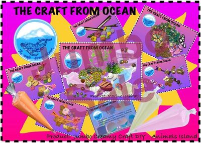 Jumbo Creamy craft DIY - Animals Island