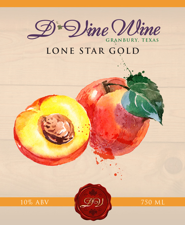 Lone Star Gold - (Peach Chardonnay)