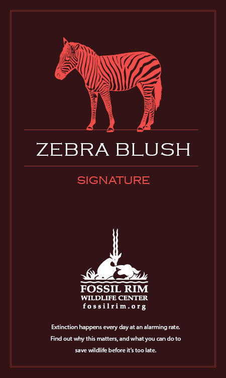 Zebra Blush - (Raspberry White Zinfandel)