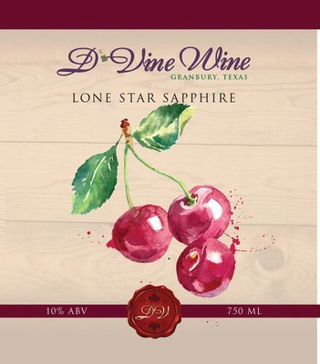 Lone Star Sapphire - (Black Cherry Pinot Noir)